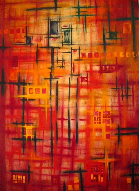 tommy watkins-love  contrast-oil paint on canvas-48x96 in-2003.jpg