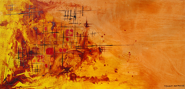 tommy watkins-silence for serenity autumns modern refuge series-oil paint on wood-24x48 in-2006.jpg